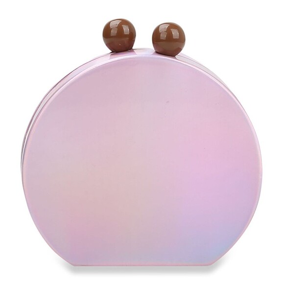 Patent Iridescent Petite Shoulder Bag - Picture 2 of 3